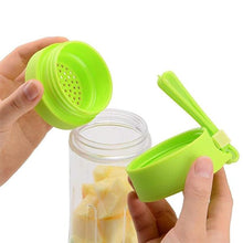 Portable USB Electric Juicer Bottle – 6-Blade Rechargeable Blender Cup (380ml)
