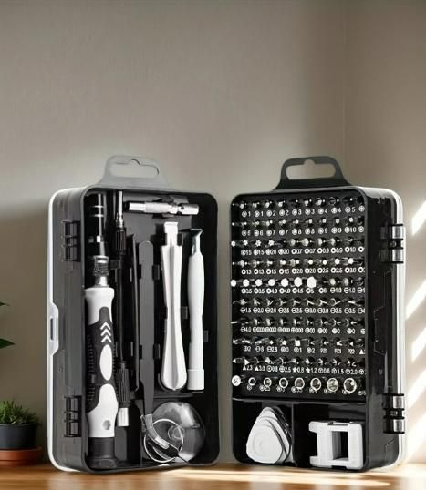115 in 1 Screwdriver Set – Precision Magnetic Tool Kit for Electronics & Appliance Repair