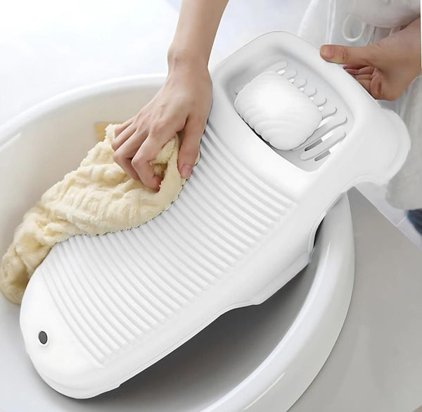 Washing Board for Clothes – Portable Scrubber Pad for Hand Wash Laundry (Pack of 1)