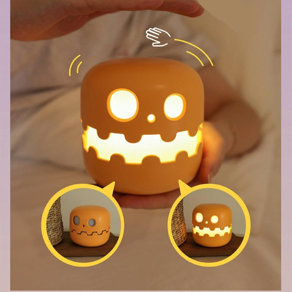 Rechargeable Pumpkin Lamp – Modern Decorative LED Night Light