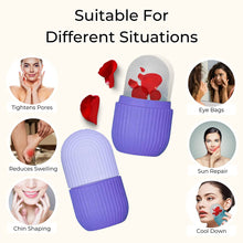 Beauty Ice Roller – Reusable Facial Massager for Face & Eyes