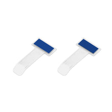 Windscreen Cardholder & Fastag Stand – Transparent Self-Adhesive Ticket Clip for Car Windshield | Parking Permit & Pass Holder (2 Pc Set)