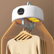 Mini Portable Clothes Dryer – Low-Noise Folding Dryer with Timer, UV Sterilisation & Hook (1 Set)