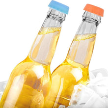 Beer Savers Caps – 6 Pcs Reusable Silicone Bottle Caps for Soda, Cold Drinks & Beer Bottles