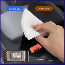 Car Dashboard & Leather Surface Scratch Remover Wipes – 80 Pcs Set | Multi-Surface Cleaning Tissues for Car, Bike, Glass, Mobile & More