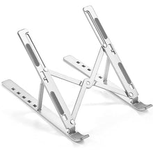 Home Foldable Height Adjustable Laptop Stand – Ergonomic Design with Overheating Protection (1 Pc)