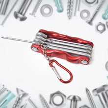 Portable 8-in-1 Bike Repair Tool Set | Compact Wrench & Screwdriver Kit for On-the-Go Bicycle Maintenance