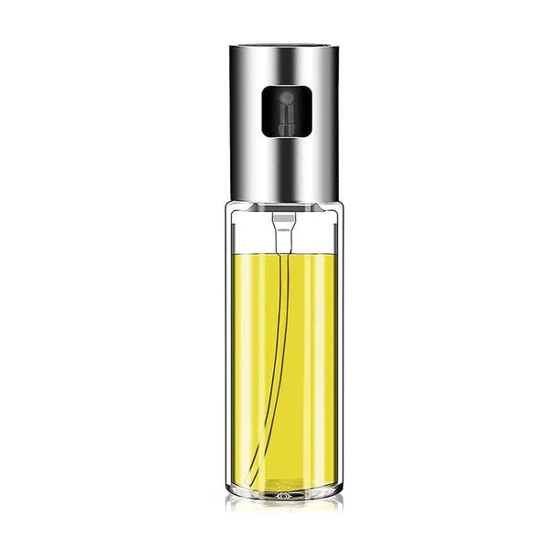 Glass Oil Sprayer Dispenser – 100ml Refillable Bottle for Cooking, BBQ & Baking