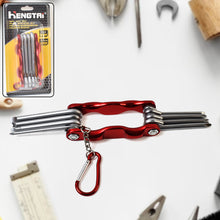 Portable 8-in-1 Bike Repair Tool Set | Compact Wrench & Screwdriver Kit for On-the-Go Bicycle Maintenance